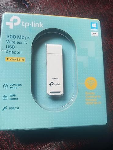 Усилитель сигнала Wi‑Fi / USB‑адаптер TP‑Link TL‑WN821N - Скорость до at lalafo.kg Усилитель сигнала Wi‑Fi / USB‑адаптер TP‑Link TL‑WN821N - Скорость до