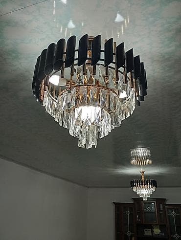 Башка жарыктандыруу: Люстры в отличном состоянии,вместе 4800с срочно lalafo.kg да — 1 Башка жарыктандыруу: Люстры в отличном состоянии,вместе 4800с срочно — 1