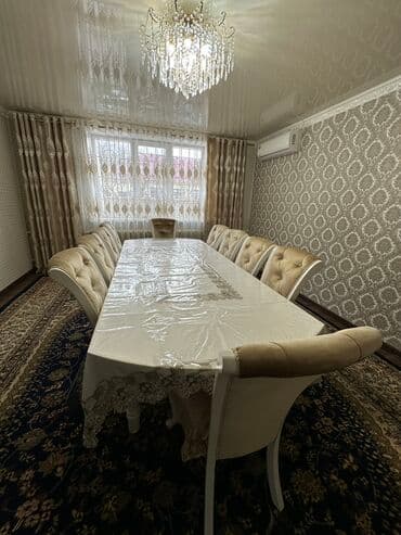 Стол и стул для зала, Б/у, Самовывоз, цвет - Белый at lalafo.kg Стол и стул для зала, Б/у, Самовывоз, цвет - Белый