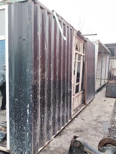 Блок-контейнер/павильон из металлокаркаса Описание: - Разборный at lalafo.kg Блок-контейнер/павильон из металлокаркаса Описание: - Разборный