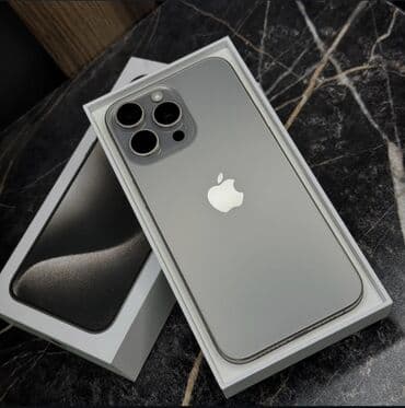 IPhone 15 Pro, Новый, 128 ГБ, Natural Titanium, Коробка, 87 % at lalafo.kg IPhone 15 Pro, Новый, 128 ГБ, Natural Titanium, Коробка, 87 %