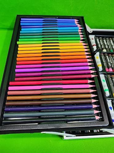 краски для рисование: Набор детский для рисования и творчества в ассортименте🌟 Комплектация at lalafo.kg — 3 краски для рисование: Набор детский для рисования и творчества в ассортименте🌟 Комплектация — 3