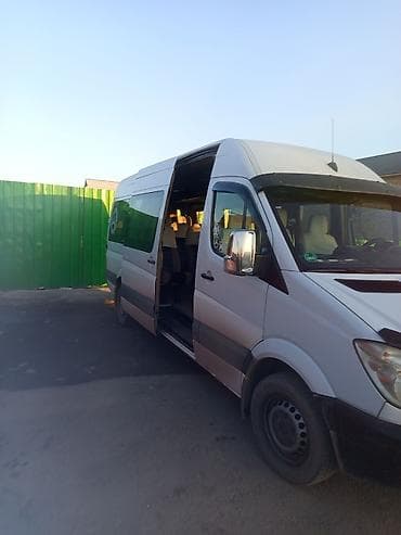 Пассажирский микроавтобус Mercedes‑Benz Sprinter (удлинённая и высокая at lalafo.kg Пассажирский микроавтобус Mercedes‑Benz Sprinter (удлинённая и высокая