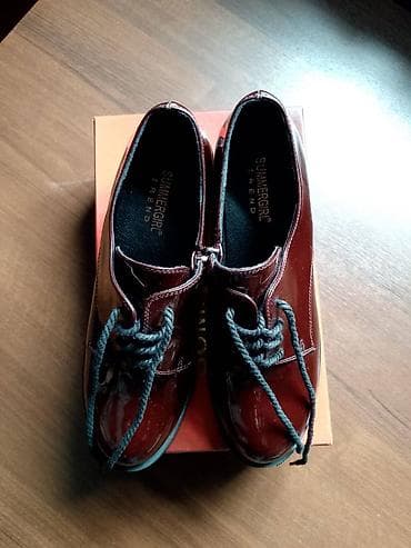 Оксфорддор: Лаковые полуботинки SUMMERGIRL TREND. - Цвет: глубокий бордовый lalafo.kg да — 4 Оксфорддор: Лаковые полуботинки SUMMERGIRL TREND. - Цвет: глубокий бордовый — 4