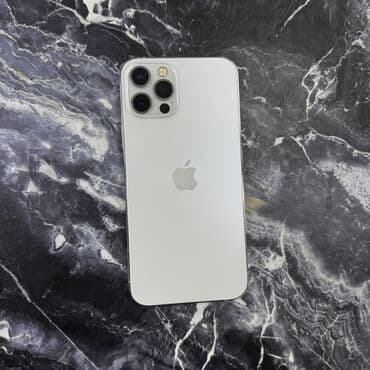 IPhone 12 Pro, Б/у, 256 ГБ, Белый, 80 % at lalafo.kg IPhone 12 Pro, Б/у, 256 ГБ, Белый, 80 %