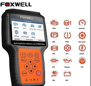 Автомобильный сканер FOXWELL NT650 Elite Многофункциональный at lalafo.kg Автомобильный сканер FOXWELL NT650 Elite Многофункциональный