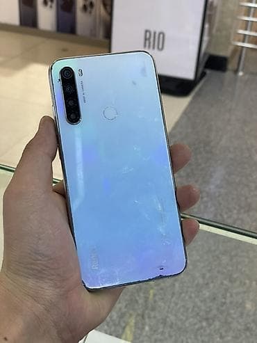 Redmi, Redmi Note 8, Новый, 64 ГБ, цвет - Белый, 2 SIM at lalafo.kg Redmi, Redmi Note 8, Новый, 64 ГБ, цвет - Белый, 2 SIM