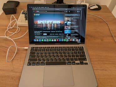 Ноутбук, Apple, 16 ГБ ОЗУ, Apple M1, 13.3 ", Б/у, Для работы, учебы, память SSD at lalafo.kg Ноутбук, Apple, 16 ГБ ОЗУ, Apple M1, 13.3 ", Б/у, Для работы, учебы, память SSD