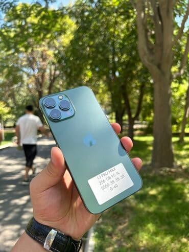 IPhone 13 Pro Max, 256 ГБ, Alpine Green at lalafo.kg IPhone 13 Pro Max, 256 ГБ, Alpine Green