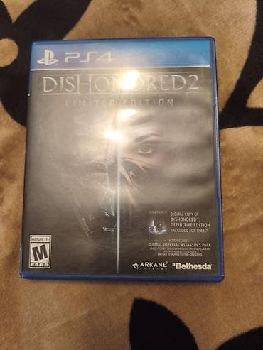 Игра для PS4: Dishonored 2 — Limited Edition - Регион: для консоли at lalafo.kg Игра для PS4: Dishonored 2 — Limited Edition - Регион: для консоли