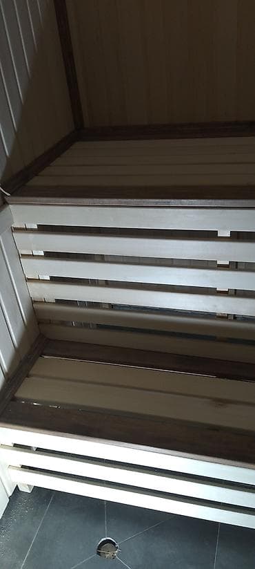 Гүлдөр үчүн текчелер, этажеркалар: Угловые полки/лавки для парной (баня/сауна) - Материал: натуральное lalafo.kg да — 5 Гүлдөр үчүн текчелер, этажеркалар: Угловые полки/лавки для парной (баня/сауна) - Материал: натуральное — 5