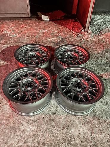Литые Диски R 15 BBS, Комплект, отверстий - 5, Б/у at lalafo.kg Литые Диски R 15 BBS, Комплект, отверстий - 5, Б/у
