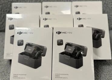 Новинка! Микрофон DJI MIC MINI (2 передатчика + 1 приемник с зарядным at lalafo.kg Новинка! Микрофон DJI MIC MINI (2 передатчика + 1 приемник с зарядным