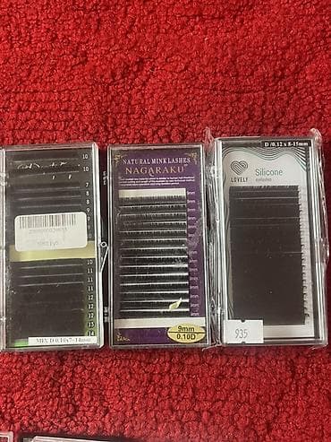 Набор для наращивания ресниц — палетки ресниц разных брендов и at lalafo.kg Набор для наращивания ресниц — палетки ресниц разных брендов и