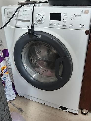 Стиральная машина Hotpoint-Ariston, фронтальная загрузка at lalafo.kg Стиральная машина Hotpoint-Ariston, фронтальная загрузка