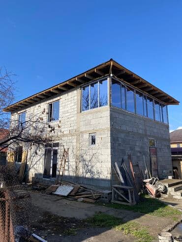 Пластиковое окно на заказ, Тип окна: Витражные, Мансардные, Панорамные, Бесплатная установка, В рассрочку at lalafo.kg Пластиковое окно на заказ, Тип окна: Витражные, Мансардные, Панорамные, Бесплатная установка, В рассрочку