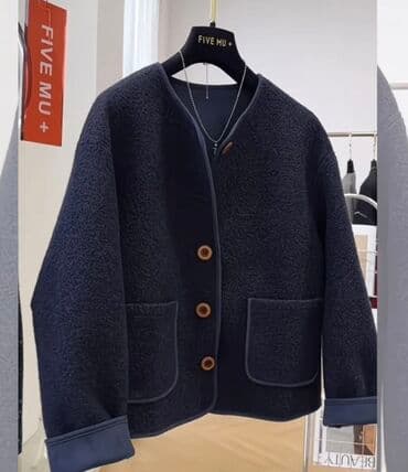 Окончательная цена! Эко дубленка-жакет из плотного ворсистого at lalafo.kg Окончательная цена! Эко дубленка-жакет из плотного ворсистого