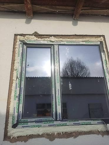 Пластиковое окно из профиля FONIRTE PROFILES - Конструкция at lalafo.kg Пластиковое окно из профиля FONIRTE PROFILES - Конструкция