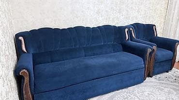 Офис эмереги: Ашкана үчүн жумшак бурчек, түсү - Көк lalafo.kg да — 1 Офис эмереги: Ашкана үчүн жумшак бурчек, түсү - Көк — 1