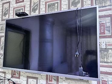 Телевизор Skyworth, диагональ около 40–43". Тонкая серебристая рамка at lalafo.kg Телевизор Skyworth, диагональ около 40–43". Тонкая серебристая рамка
