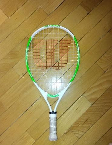 Теннисная ракетка Wilson US Open 19 размер Для детей юных лет - Бренд at lalafo.kg Теннисная ракетка Wilson US Open 19 размер Для детей юных лет - Бренд