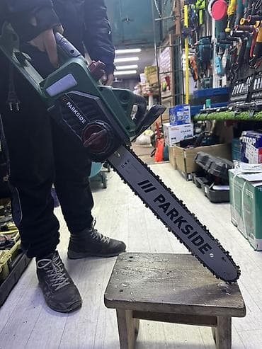 Электрическая цепная пила PARKSIDE PKS 2200 B2 Основные at lalafo.kg Электрическая цепная пила PARKSIDE PKS 2200 B2 Основные