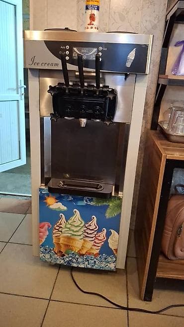 Фризер для мягкого мороженого (напольный, 3 рычага) - Тип at lalafo.kg Фризер для мягкого мороженого (напольный, 3 рычага) - Тип