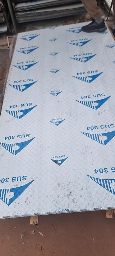 Металлические фермы: Листы нержавеющей стали Aisi201 и 304 с защитной плёнкой PE. Цена at lalafo.kg — 5 Металлические фермы: Листы нержавеющей стали Aisi201 и 304 с защитной плёнкой PE. Цена — 5