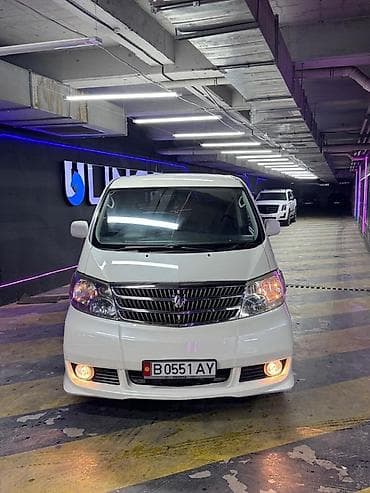 Toyota Alphard: 2004 г., 2.4 л, Автомат, Бензин, Вэн/Минивэн lalafo.kg да Toyota Alphard: 2004 г., 2.4 л, Автомат, Бензин, Вэн/Минивэн