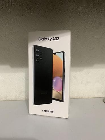 Samsung Galaxy A32, Новый, 128 ГБ, цвет - Серый, 2 SIM at lalafo.kg Samsung Galaxy A32, Новый, 128 ГБ, цвет - Серый, 2 SIM