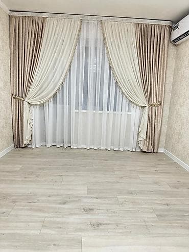 Комплект штор для гостиной/спальни в классическом стиле. - lalafo.kg да Комплект штор для гостиной/спальни в классическом стиле. -