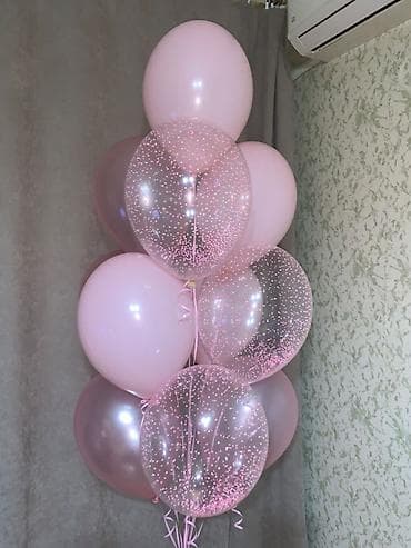 Шарики День рождения Юбилей Выписка из роддома Гендерные шары at lalafo.kg Шарики День рождения Юбилей Выписка из роддома Гендерные шары
