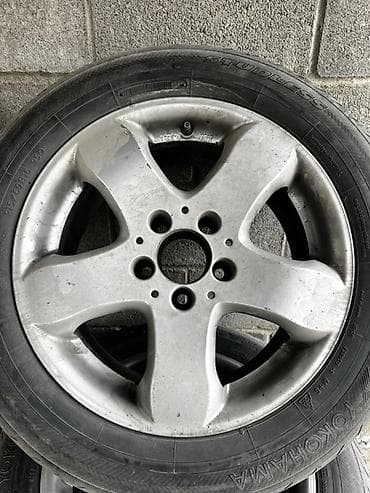 Колеса в сборе 215 / 60 / R 16, Зима, Б/у, Комплект, Легковые, Литые, отверстий - 5 at lalafo.kg Колеса в сборе 215 / 60 / R 16, Зима, Б/у, Комплект, Легковые, Литые, отверстий - 5