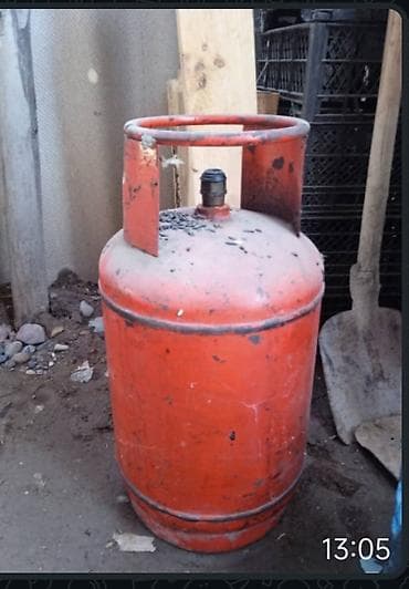 Баллон пропановый металлический, окраска красная. Классическая at lalafo.kg Баллон пропановый металлический, окраска красная. Классическая