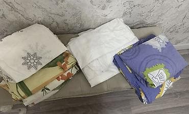 Постельное белье, покупала в Дубаи 3 комплекта. В хорошем состоянии. ( at lalafo.kg Постельное белье, покупала в Дубаи 3 комплекта. В хорошем состоянии. (
