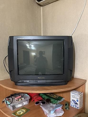 Телевизор Panasonic CRT (кинескопный), серия Panablack. В хорошем at lalafo.kg Телевизор Panasonic CRT (кинескопный), серия Panablack. В хорошем
