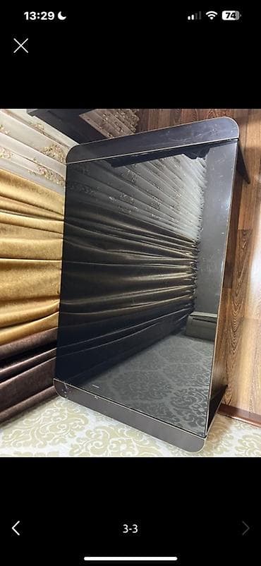 Бычуучу столдор: Стол журнальный/консольный с глянцевой столешницей - Материал lalafo.kg да — 1 Бычуучу столдор: Стол журнальный/консольный с глянцевой столешницей - Материал — 1