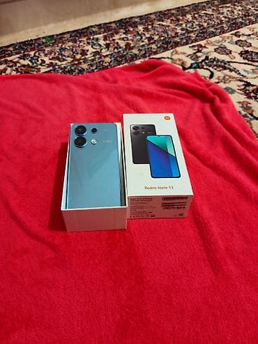 Redmi, Redmi Note 13, 256 ГБ, цвет - Голубой, 2 SIM at lalafo.kg Redmi, Redmi Note 13, 256 ГБ, цвет - Голубой, 2 SIM