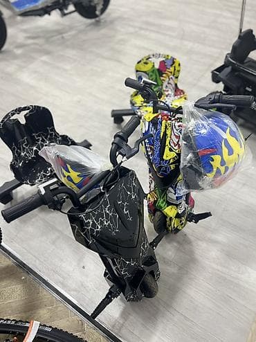 Детский электрический дрифт-трайк с сиденьем - Формат: трицикл для at lalafo.kg Детский электрический дрифт-трайк с сиденьем - Формат: трицикл для