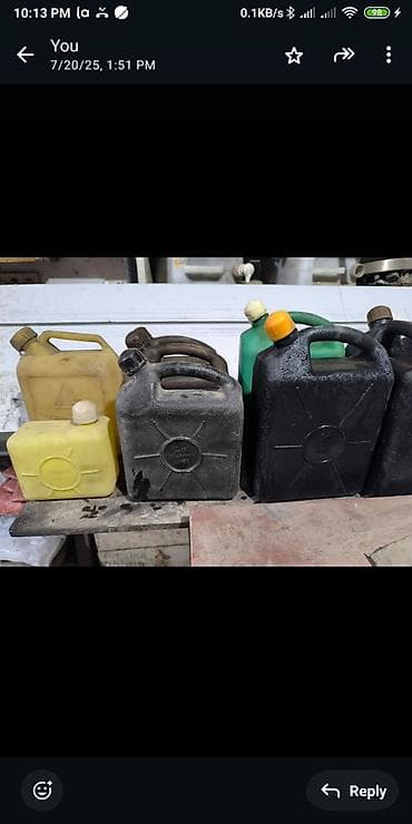 Канистры для ГСМ 200с/шт. Оптом дешевле at lalafo.kg Канистры для ГСМ 200с/шт. Оптом дешевле