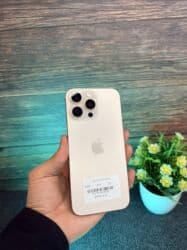 IPhone 16 Pro Max, Б/у, 256 ГБ, Desert Titanium, Зарядное устройство, Защитное стекло, Кабель, В рассрочку, 92 % at lalafo.kg IPhone 16 Pro Max, Б/у, 256 ГБ, Desert Titanium, Зарядное устройство, Защитное стекло, Кабель, В рассрочку, 92 %