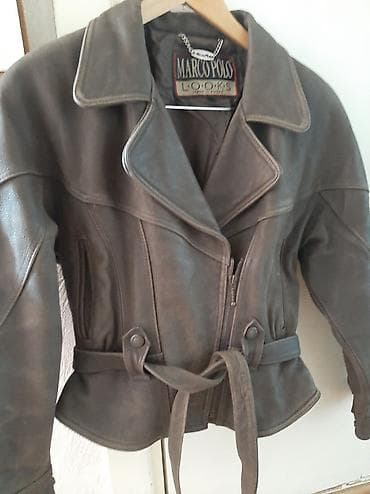 Кожанная куртка, кожа плотная, толстая, мягкая, на замке,разм at lalafo.kg Кожанная куртка, кожа плотная, толстая, мягкая, на замке,разм