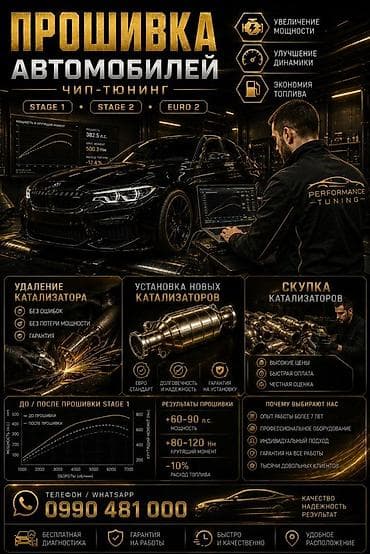 Услуги автоэлектрика, Прошивка ЭБУ, Специализация: Легковое авто, С выездом at lalafo.kg Услуги автоэлектрика, Прошивка ЭБУ, Специализация: Легковое авто, С выездом