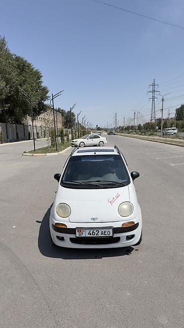 Daewoo Matiz: 2001 г., 1 л, Механика, Бензин, Фастбек at lalafo.kg Daewoo Matiz: 2001 г., 1 л, Механика, Бензин, Фастбек