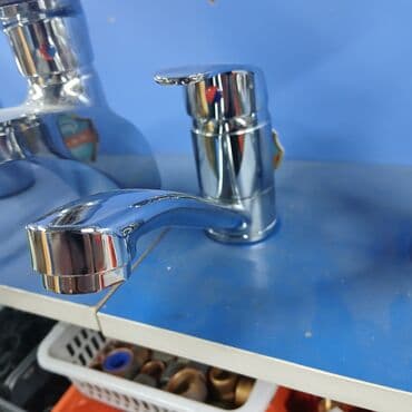 Суу аралаштыргычтар: Смеситель для раковины. кран для рукомойки. корпус металлический со lalafo.kg да — 2 Суу аралаштыргычтар: Смеситель для раковины. кран для рукомойки. корпус металлический со — 2