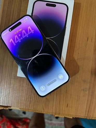 IPhone 14 Pro, Б/у, 128 ГБ, Черный, Коробка, 84 % at lalafo.kg IPhone 14 Pro, Б/у, 128 ГБ, Черный, Коробка, 84 %