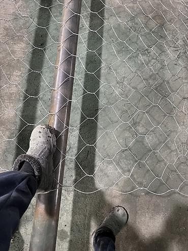 Сетка для габионов, Длина: 50 м at lalafo.kg Сетка для габионов, Длина: 50 м