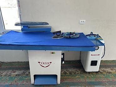 Промышленный гладильный комплекс для ателье и прачечных: стол YASIN с at lalafo.kg Промышленный гладильный комплекс для ателье и прачечных: стол YASIN с