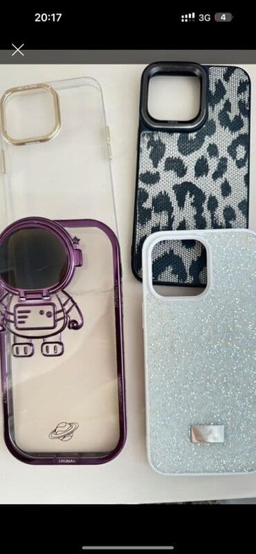 Чехол для iPhone 14 Pro Max, продаю комплектом, новые и б/у, покупала at lalafo.kg Чехол для iPhone 14 Pro Max, продаю комплектом, новые и б/у, покупала