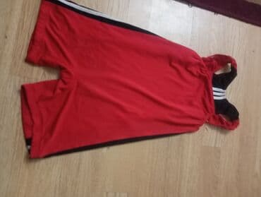 Красный спортивный борцовский купальник (синглет) для at lalafo.kg Красный спортивный борцовский купальник (синглет) для